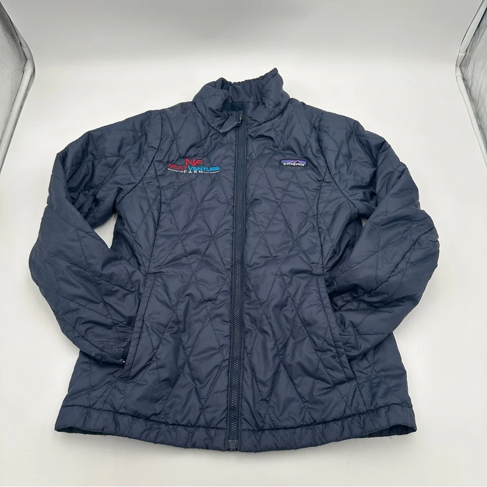 Patagonia kids size 10 Nano puff jacket coat boy girl unisex diamond quilt